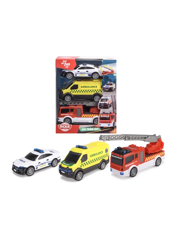 Dickie SOS Team Set - Danish