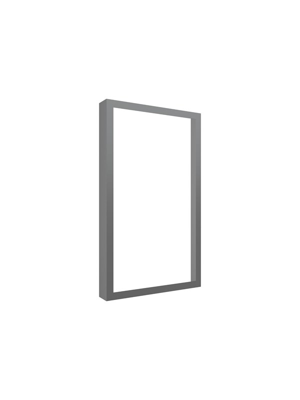 Multibrackets M Pro Series enclosure - for LCD display - high brightness frame - black - Max - recommended for 43"