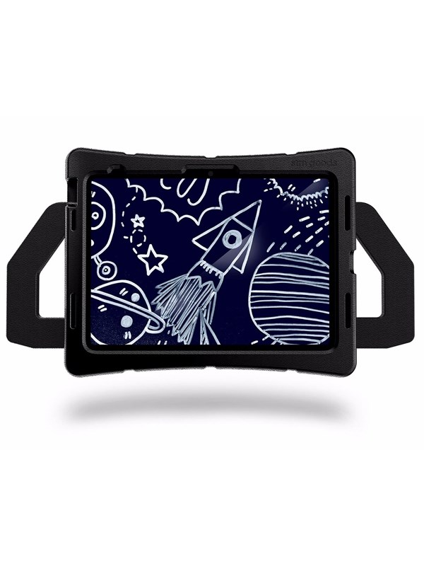 STM Goods, Hoes Geschikt voor Apple iPad 10.9 inch 2022 schokbestendig model Duxling, Zwart