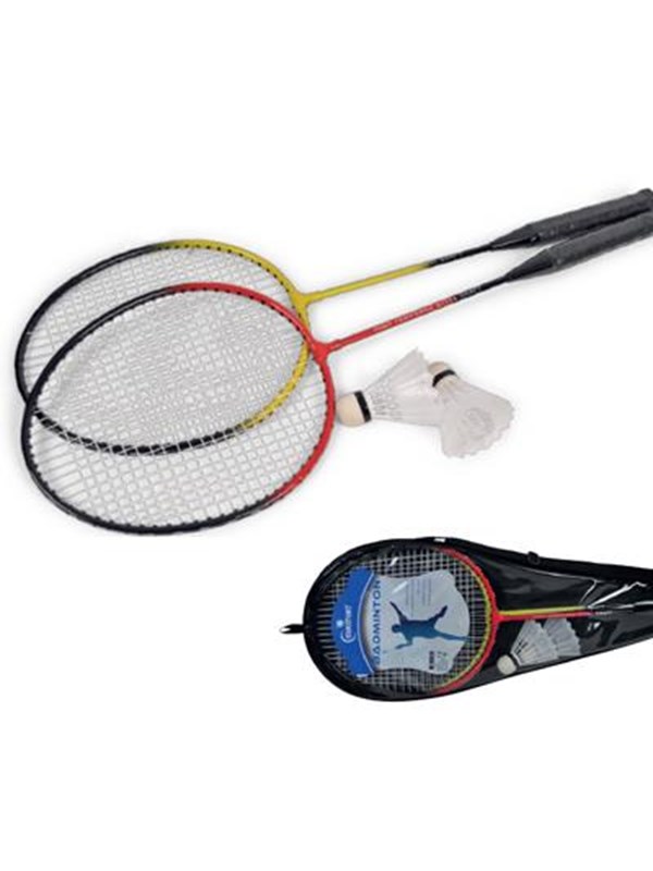 Bex Sunsport Badminton Set – Recreatief Racketspel – 2 Badminton Rackets En 2 Shuttles – Lichtgewicht Buitenspel – Vanaf 6 Jaar