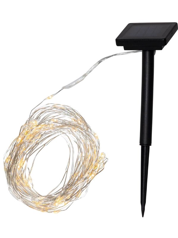 EGLO Solar light strip 19.9 meters clear