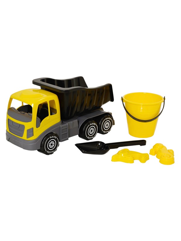 Plasto Truck and sand toys 5 parts