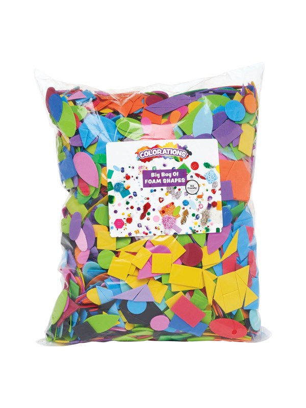 Colorations - Foam Vormen in Zak, 4475st.