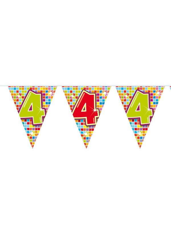 Folat BV - Mini Bunting Blocks 4 years 3mtr.