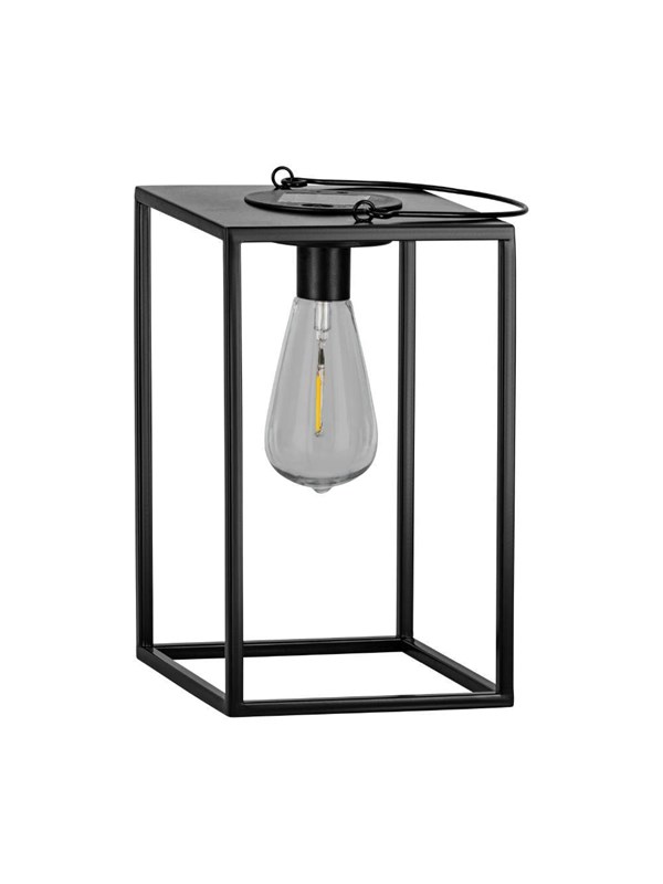 EGLO Solar Table Lamp H260 600MA 8LM Black