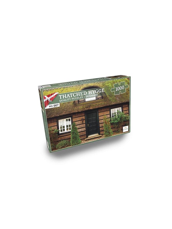 Lautapelit Nordic Quality Puzzles - DA:007 - Thatched Hygge (1000 pieces)