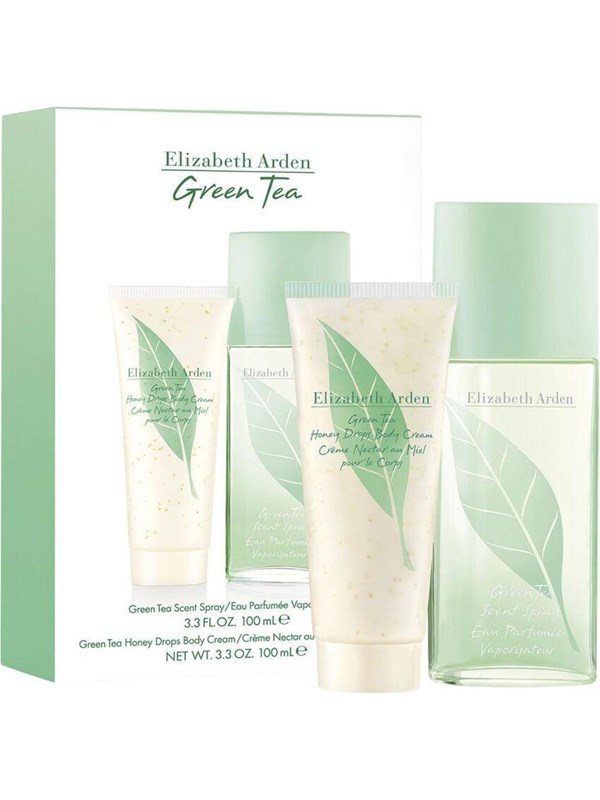 E.Arden Green Tea Giftset 200 ml - Edp Spray 100ml/Perfumed Body Lotion 100ml