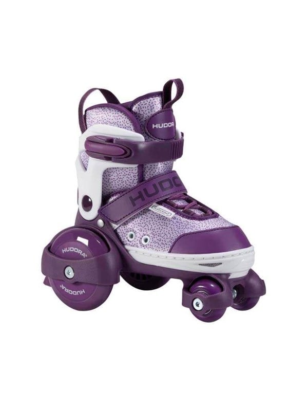 Hudora Roller Skates My First Quad Purple Size 26-29
