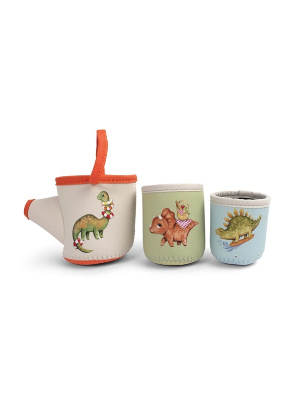 Filibabba Neoprene bath toys - Dino activity cups