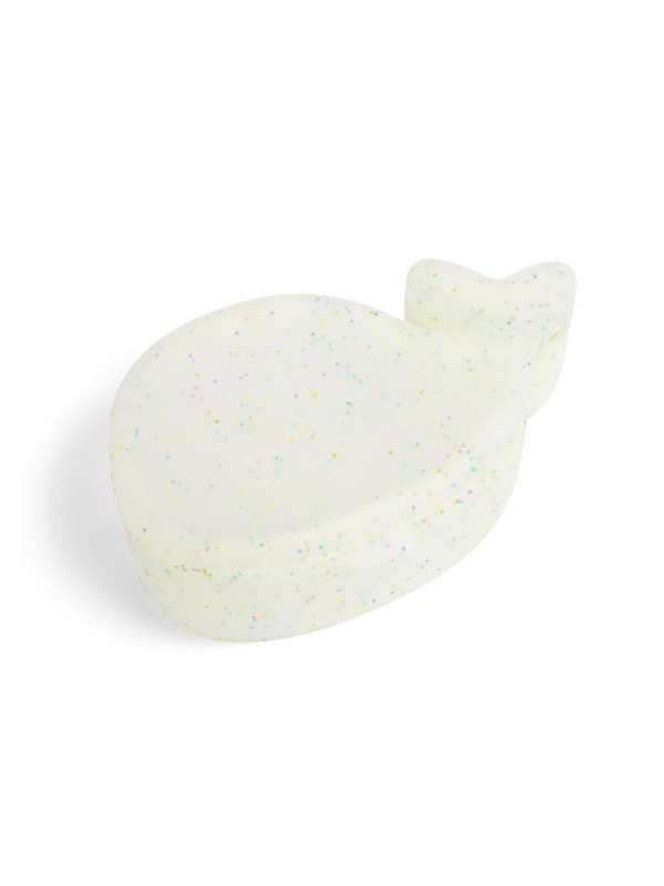 Filibabba Snack box - Christian the Whale - Confetti
