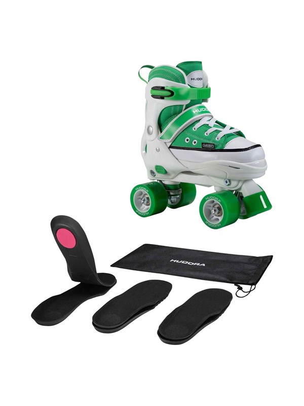Hudora Roller Skates Sneaker Green Size 36-39
