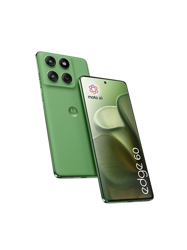 Motorola edge 60 16,9 cm (6.67) Dual SIM Android 15 5G USB Type-C 12 GB 512 GB 5200 mAh Groen