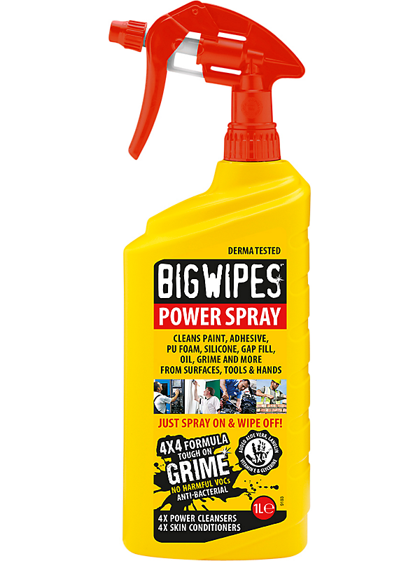 Big Wipes Power Spray anti-bacterial cleaning liquid, 1 liter