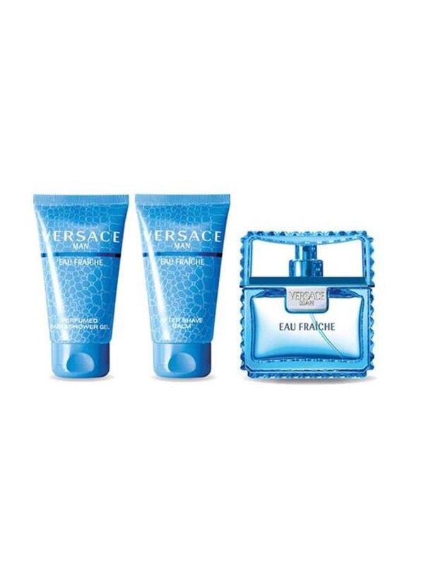 Man Eau Fraiche Gift Set Edt 50 Ml Shower Gel Man Eau Fraiche 50 Ml After Shave Balm Man Eau Fraiche 50 Ml