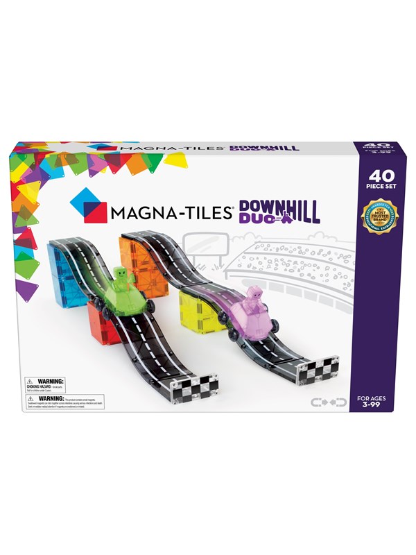 Downhill Duo Magneetstenen 40 stuks - MagnaTiles
