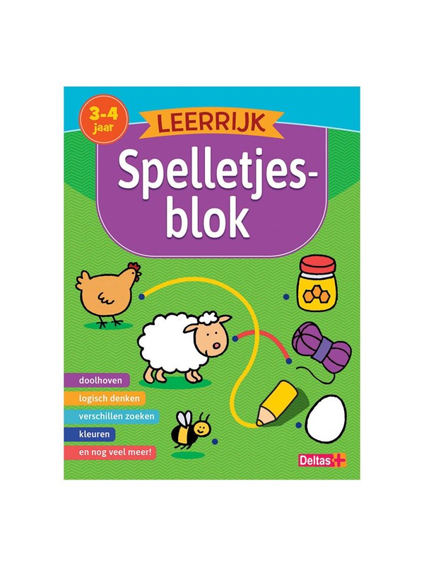 Deltas - Educational Game Block (3-4 y.) (NL)