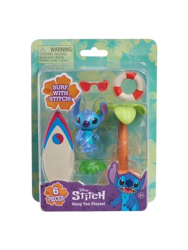 Spectron - Stitch Play Figure with Surfboard Playset 5pcs.