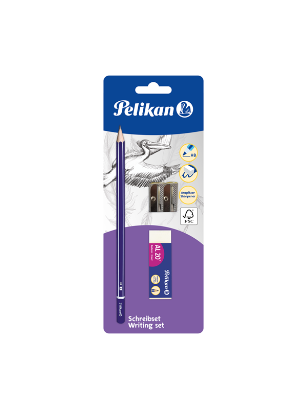 Pelikan School set SBRA/Bpencil eraser sharpener