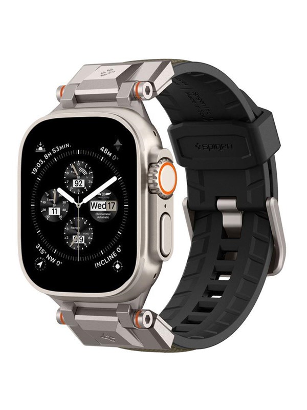 Spigen Lanyard Voor Apple Watch 6 7 8 9 10 Se Ultra 44 45 46 49 Mm Waterdicht