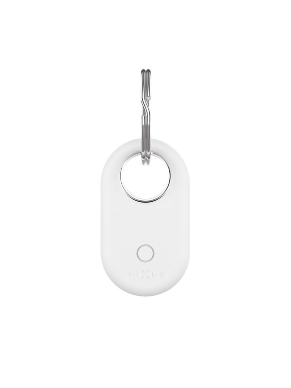 FIXED Silky Galaxy SmartTag2 Keychain Case White