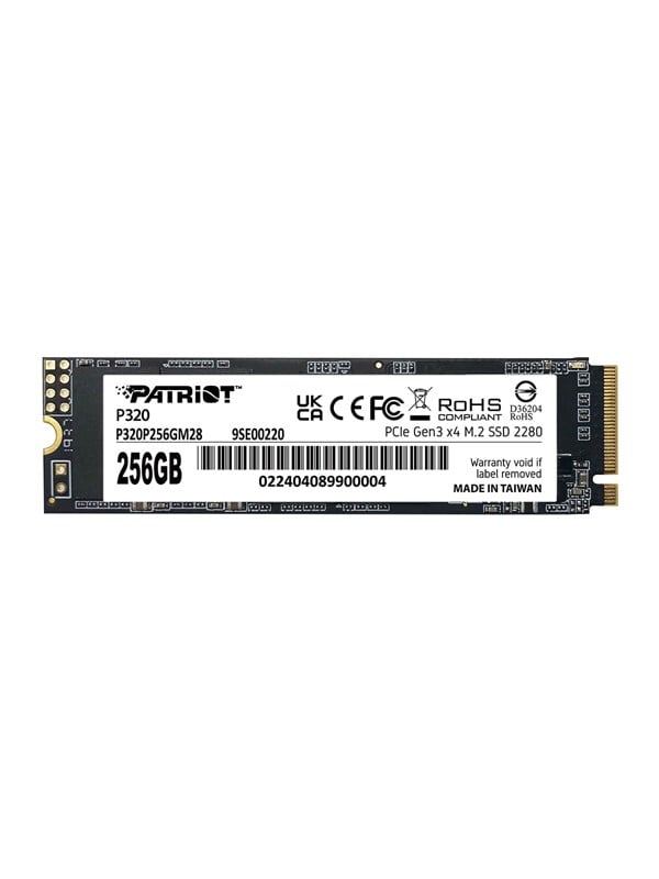 Patriot Memory P320 256 GB M.2 PCI Express 3.0 NVMe