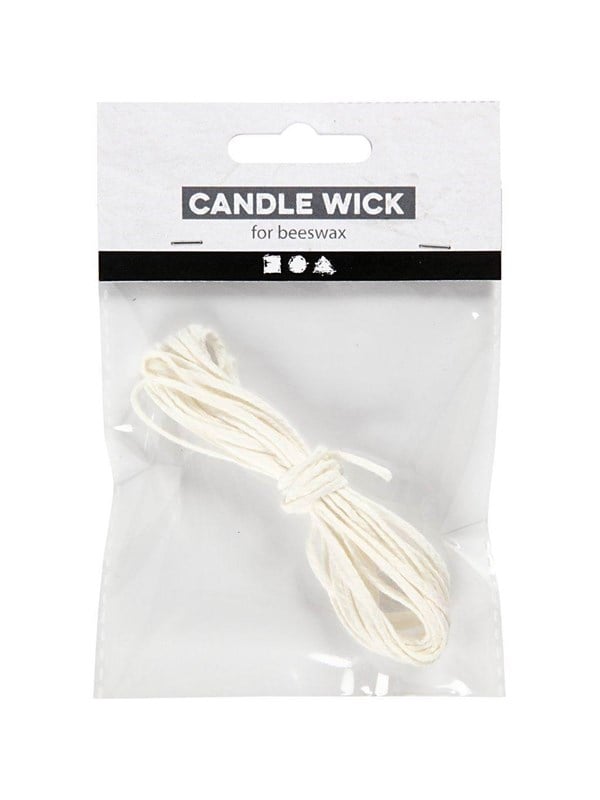 Creativ Company - Flat Wick For Beeswax Candles (2-3 mm) 3m