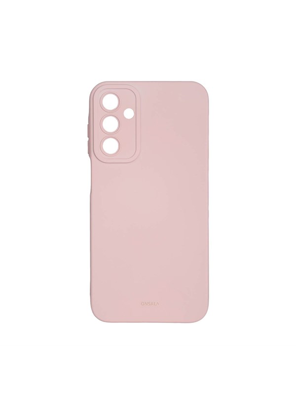 ONSALA Phone Case with Silicone Feel Chalk Pink - Samsung A16 4G/A16 5G