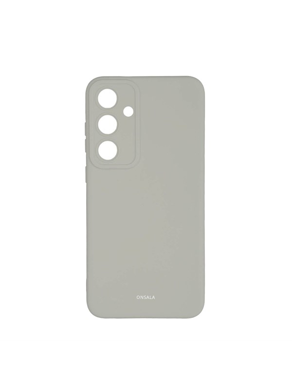 ONSALA Phone Case with Silicone Feel Concrete - Samsung S24 FE 5G