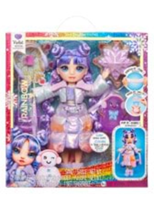 Rainbow High Winter Wonderland Doll- Purple