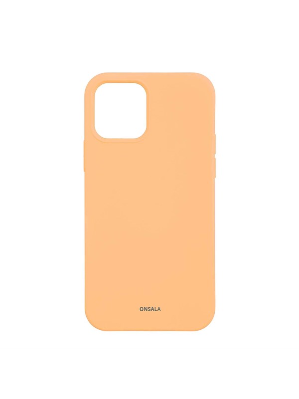 ONSALA Phone Case with Silicone Feel Apricotn - iPhone 12/12 Pro