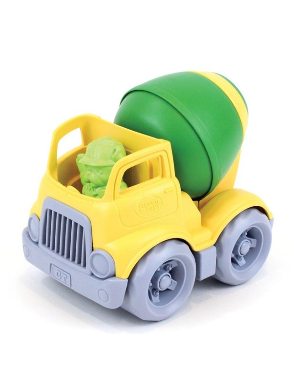 Speelgoed betonmixer geel - Green Toys
