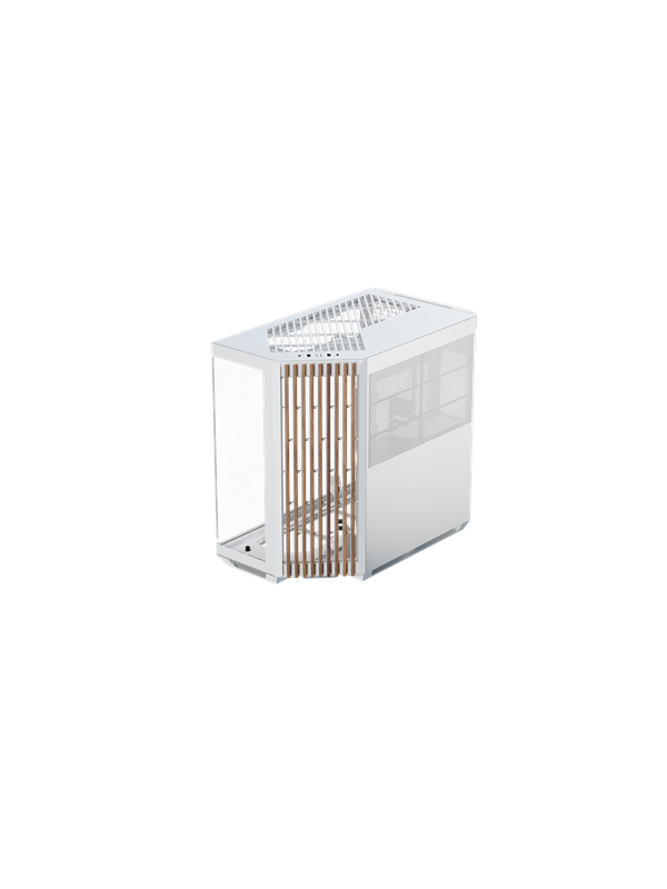 APNX V1 White/Wood - Case - Miditower - Wit