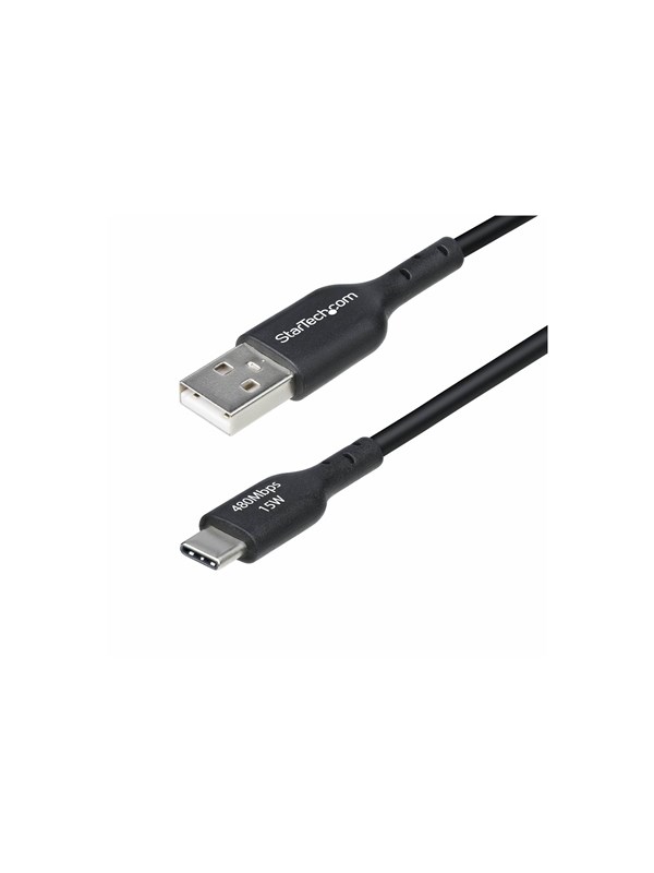 StarTech.com 3ft (1m) USB-A to USB-C Charging Cable Charger Cord M/M - USB-C cable - USB to 24 pin USB-C - 1 m