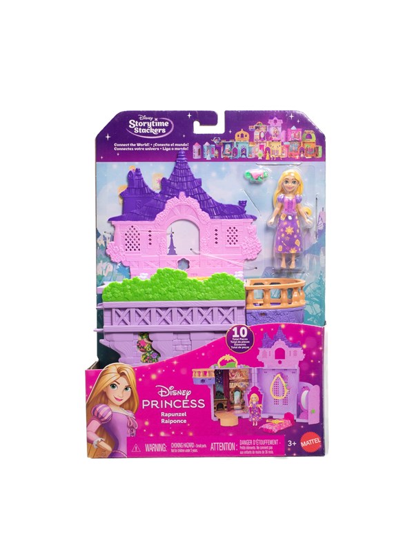 Mattel Disney Princess Rapunzel's stacking castle Poppen toebehoren