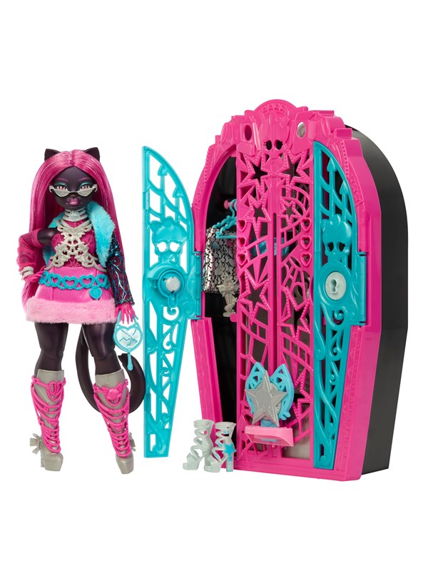 Monster High Skulltimates Secrets season 6 - Catty Noir Speelpoppen