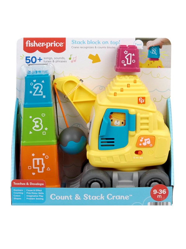 Fisher Price Count & Stack Crane
