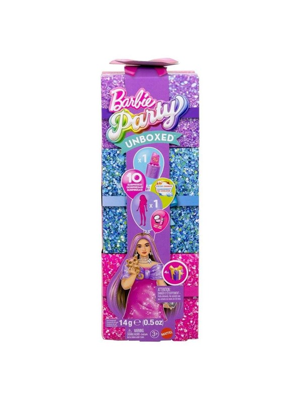 Barbie Glam Party Unboxing - Roze pop met accessoires Speelpoppen