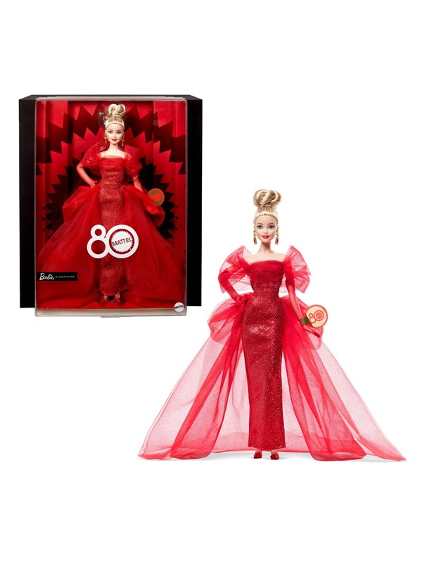 Barbie signature mattel 80th annuversary