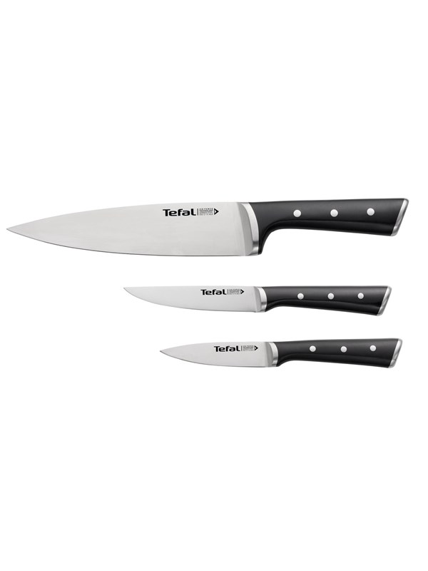 Tefal Ice Force Set 3pcs Pairing- Utility- Chef Knife