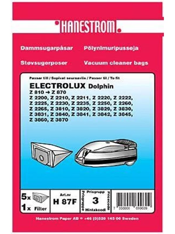 hanestroem Vacuum Cleaner Bags - 5 Pcs