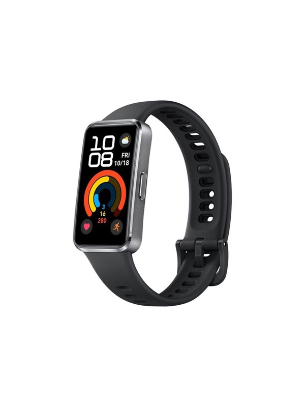HUAWEI Band 10-Zwart |Gestroomlijnd metalen ontwerp | 100 trainingsmodi | AI-powered fitnessmonitoring & Geavanceerde slaapanalyse | Snelladen in 45 min | Batterijduur tot 2 weken