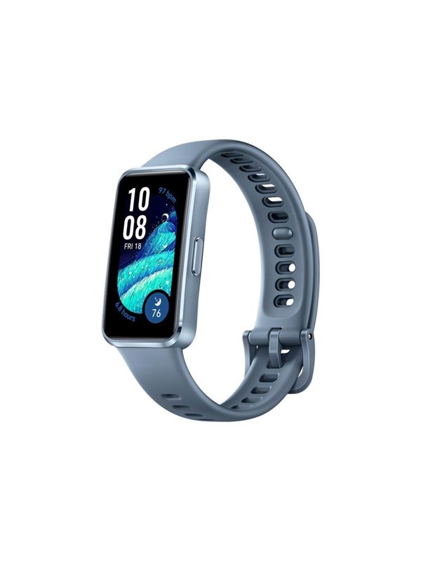 HUAWEI Band 10-Blauw |Gestroomlijnd metalen ontwerp | 100 trainingsmodi | AI-powered fitnessmonitoring & Geavanceerde slaapanalyse | Snelladen in 45 min | Batterijduur tot 2 weken