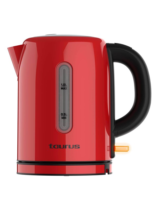 Taurus Waterkoker Kettle 1L 2400W Vintage Red - Rood - 2200 W