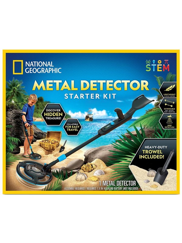 National Geographic Metal Detector Starter Kit