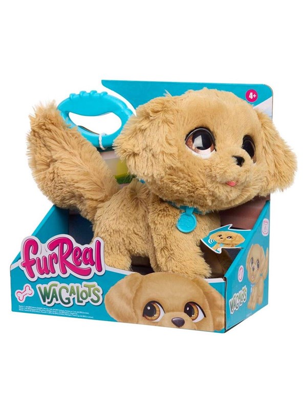 FurReal Friends Wagalots Golden Retriever Elektroniche knuffels Interactieve knuffels