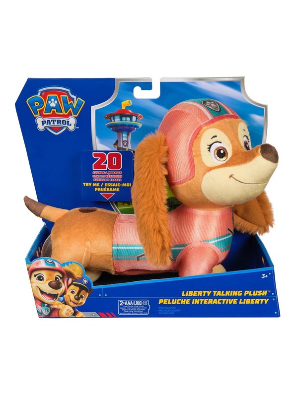 Paw Patrol Liberty Talking Plush 25 cm