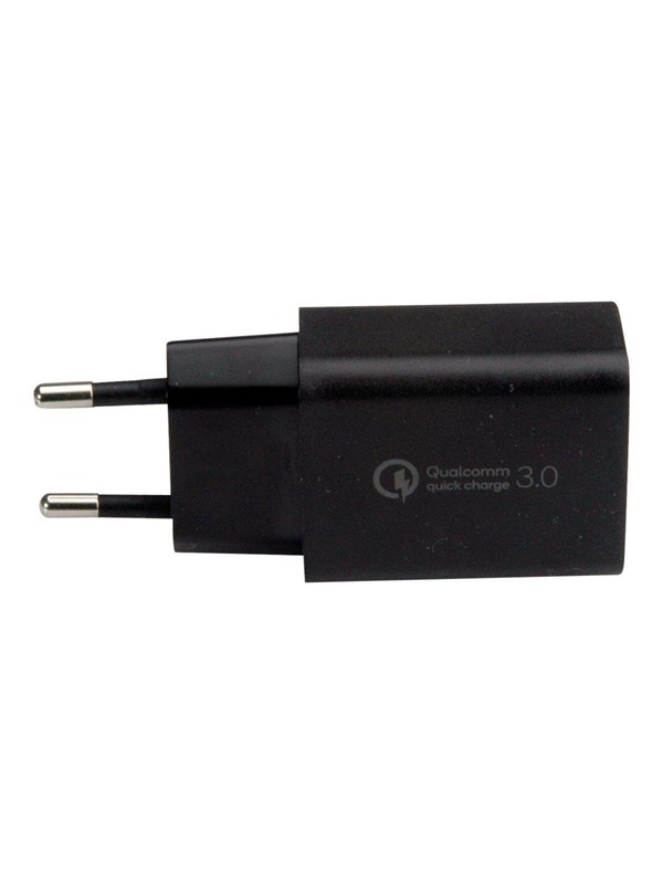VALUE USB QC3.0 Oplader met Eurostekker, 1 poort (Type A QC), 18W