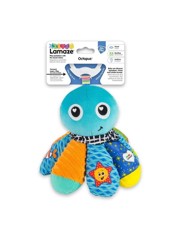 Lamaze Clip & Go Salty Sam The Octopus