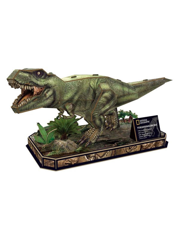 Cubic Fun 3D Puzzle National Geographic T-Rex 3D Puzzels