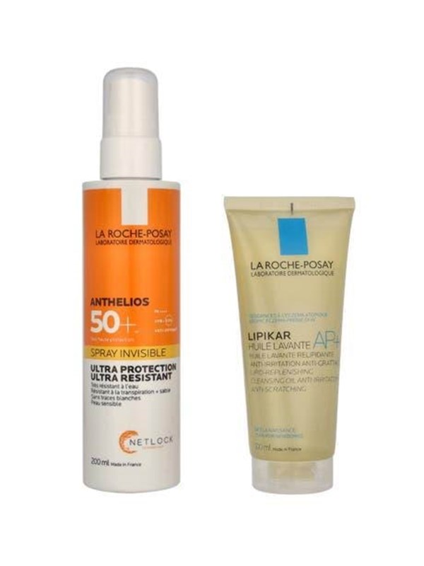 La Roche-Posay Anthelios + Lipikar Duo Set